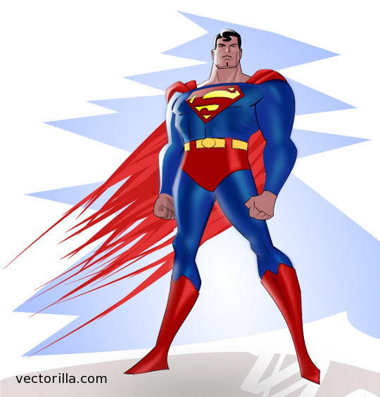 vector-superman