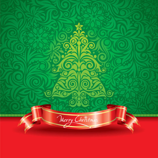 christmas-tree-vector-image