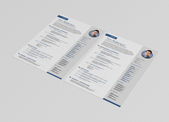 resume-template-vector